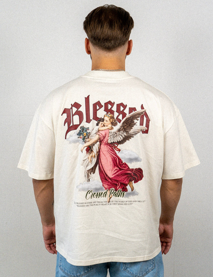 BLESSED - TEE - CREAM