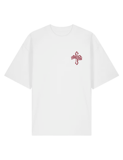 BLESSED - TEE - WHITE - Crossed Paths