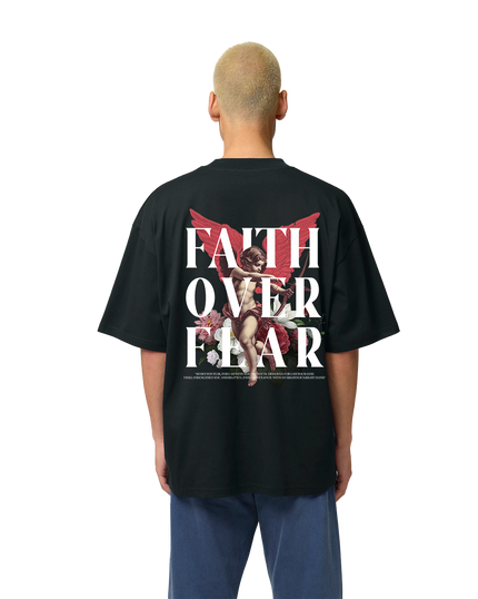 FAITH OVER FEAR - TEE - Crossed Paths