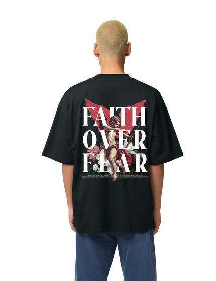 FAITH OVER FEAR - TEE - Crossed Paths